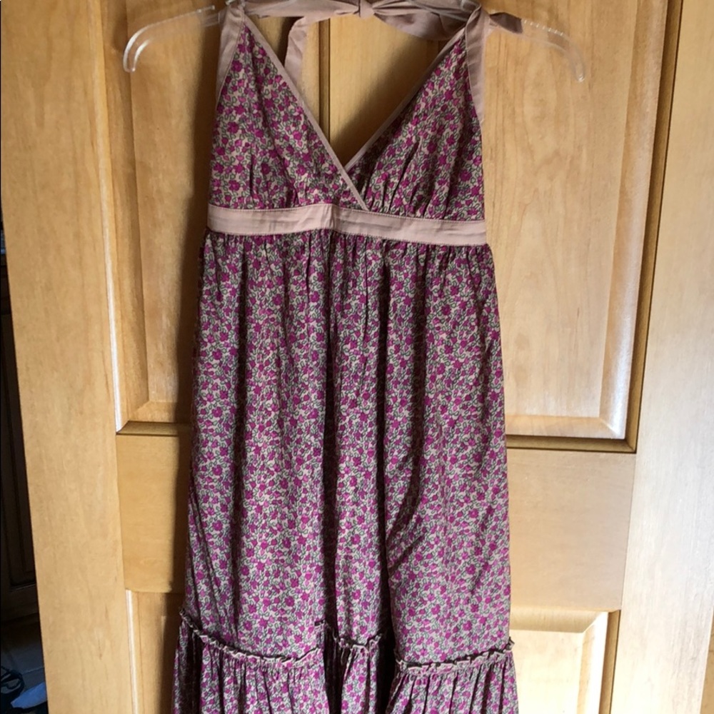 Size S (Victoria’s Secret) floral maxi dress